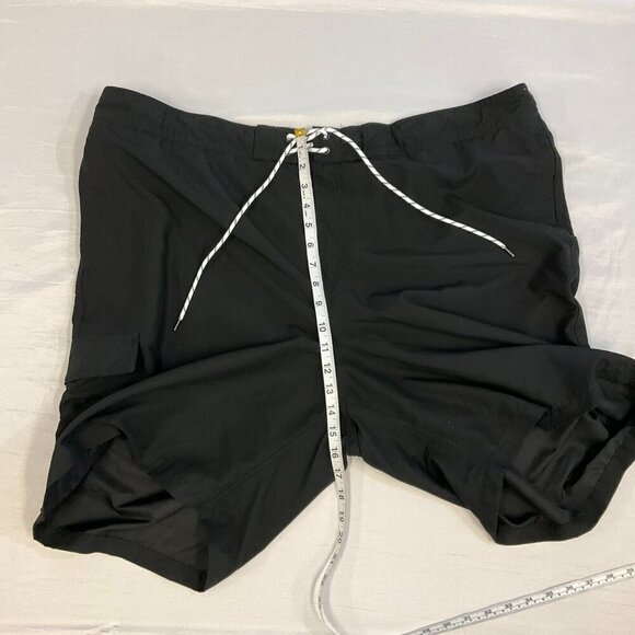 NWT GOODFELLOW Men's Midnight Black Bathing Suit Board Shorts Swimwear, sz XXL - Picture 6 of 12